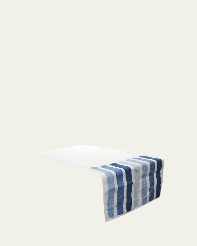 Gammacolor Blues Linen Runner